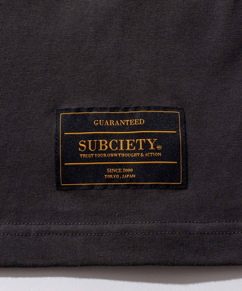 Subciety（サブサエティ）の「BLUR S/S（Tシャツ/カットソー・メンズ・イエロー/ホワイト/ブラック・SMALL/MEDIUM/LARGE/X-LARGE/XX-LARGE）」の8枚目の写真