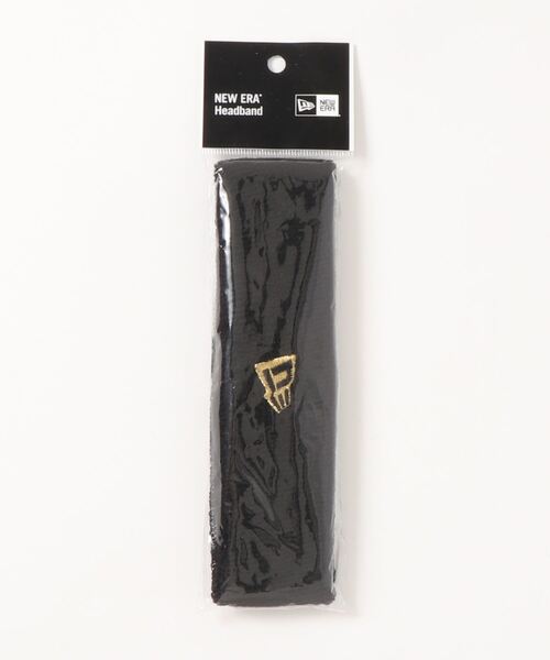 NEW ERA（ニューエラ）の「NEW ERA   HEADBAND（ヘアバンド・メンズ・ホワイト/ブラック/ブラック×ゴールド・OSFA）」の3枚目の写真