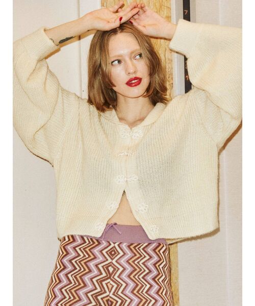 セール】セーラーカラーニット（ニット/セーター）｜jouetie