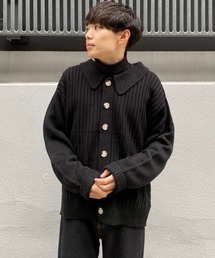 anown | ニットポロカーディガン【ファッションインフルエンサーRyo×anown限定コラボ】(カーディガン/ボレロ)