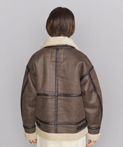 ＜ALPHA INDUSTRIES＞B-3 フェイクムートン ジャケット