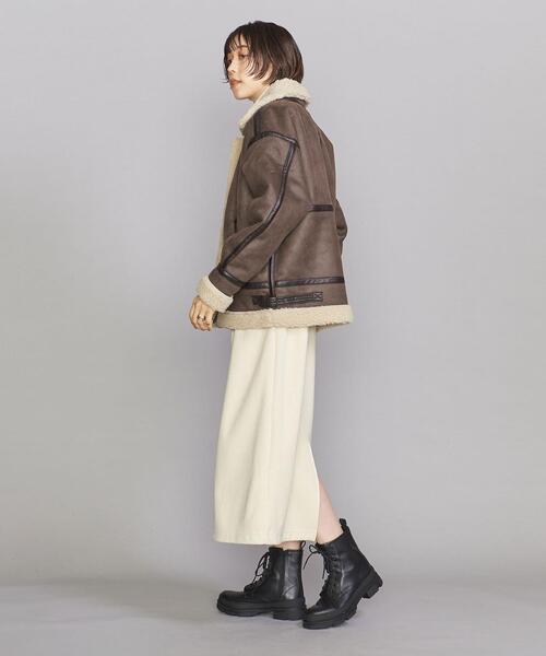 ＜ALPHA INDUSTRIES＞B-3 フェイクムートン ジャケット
