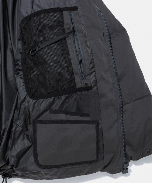koti BEAUTY&YOUTH(コティ ビューティアンドユース)の「<GRIP SWANY × koti BEAUTY&YOUTH>FIRE PROOF DOWN JACKET/アウター∴(ダウンジャケット/コート・メンズ・ダークグレー・LARGE/SMALL/MEDIUM)」の8枚目の写真
