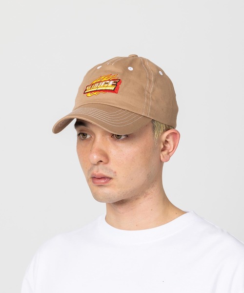 XLARGE（エクストララージ）の「HOT ROAD 6PANEL CAP（キャップ・メンズ・ブラック/ベージュ/ブルー・ONE SIZE）」の2枚目の写真