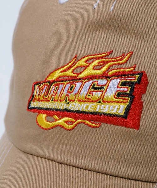 XLARGE（エクストララージ）の「HOT ROAD 6PANEL CAP（キャップ・メンズ・ブラック/ベージュ/ブルー・ONE SIZE）」の4枚目の写真