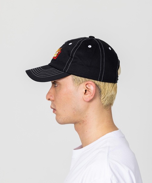 XLARGE（エクストララージ）の「HOT ROAD 6PANEL CAP（キャップ・メンズ・ブラック/ベージュ/ブルー・ONE SIZE）」の11枚目の写真