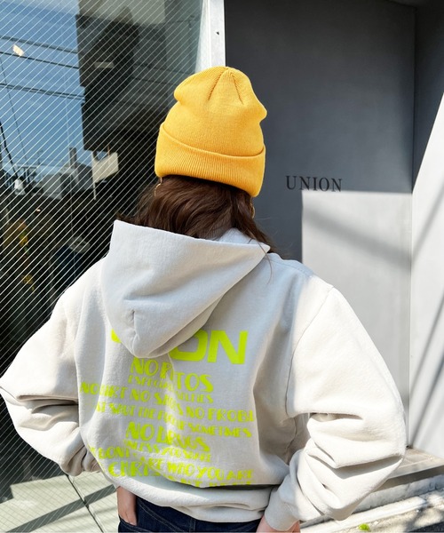 UNION（UNION TOKYO）（ユニオン）の「FINE GAUGE BEANIE WITH 6 WAY T