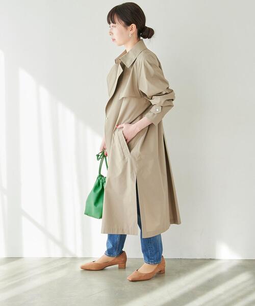 【WEB限定】［XS/H148-155㎝］エアリートレンチコート