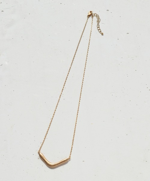 GOLDY（ゴールディ）の「"V"シェイプ メタルバー ネックレス（ネックレス・レディース・その他2/その他1/シルバー/ゴールド・FREE）」の11枚目の写真