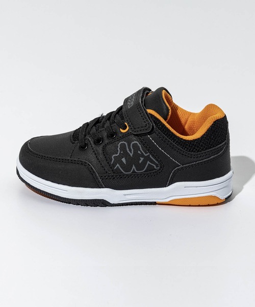 Kappa(カッパ)の「【JUNIOR】Kappa(カッパ)LOGO KASH EV KID SHOES(スニーカー・キッズ・ピンク/オレンジ・33/35/34/29/31/32/30/28)」の6枚目の写真