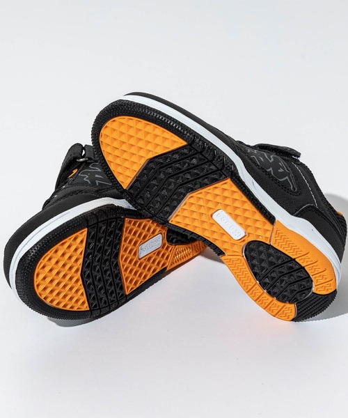 Kappa(カッパ)の「【JUNIOR】Kappa(カッパ)LOGO KASH EV KID SHOES(スニーカー・キッズ・ピンク/オレンジ・33/35/34/29/31/32/30/28)」の5枚目の写真