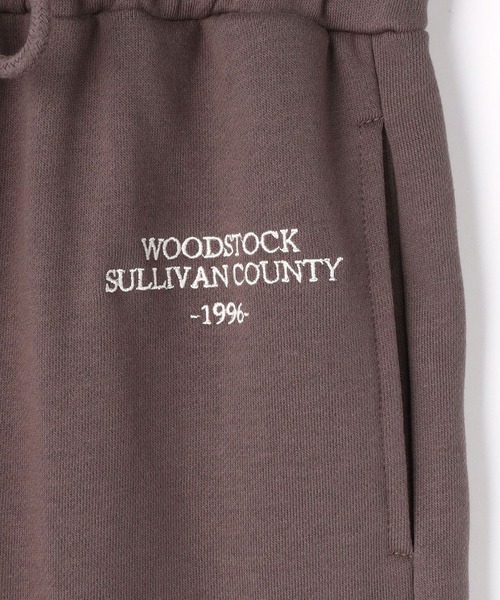 179/WG（イチナナキュウダブルジー）の「配色釦スウェットジョガーパンツ（スウェットパンツ・レディース・チャコールグレー/グレー/グリーン・MEDIUM）」の11枚目の写真