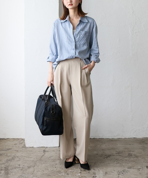 【美品】フェリージ　ビジネスバッグ　2way ボストンバッグ　レザー　ナイロン セール】本革×ナイロン2wayボストンバッグ（ボストンバッグ