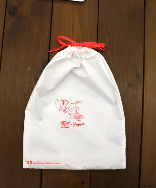 Tom&Jerry(トムアンドジェリー)の「【公式】トムとジェリー 刺繍PCケース(PC・タブレットケース・レディース・ベージュ/ブラック・FREE)」の6枚目の写真