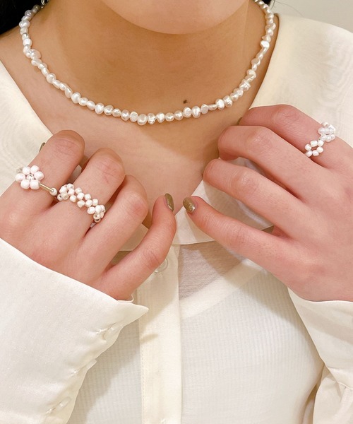 Me%（ミィパーセント）の「☆3点セット☆アミアミセットリング（リング・レディース・グリーン系その他/ホワイト系その他/ピンク系その他・FREE）」の18枚目の写真