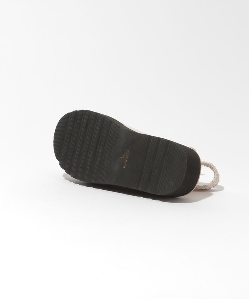 niko and...（ニコアンド）の「オリジナルレースアップサンダル（サンダル・レディース・ブラック/アイボリー・SMALL/MEDIUM/LARGE）」の3枚目の写真