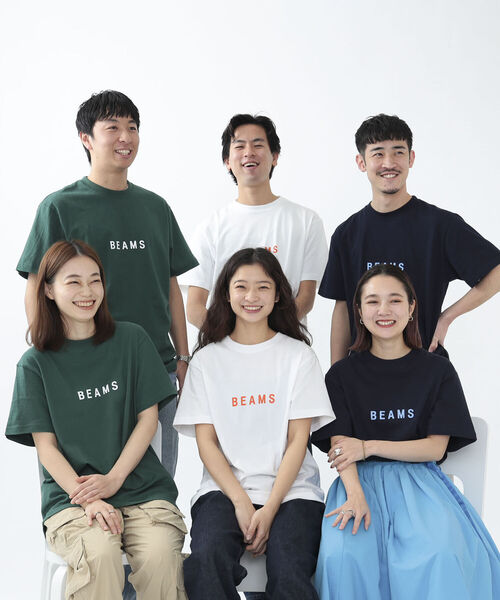 BEAMS(ビームス)の「BEAMS / ロゴ Tシャツ 22SS(Tシャツ/カットソー・メンズ・ネイビー/グリーン/ホワイト・S/XL/M/L)」の14枚目の写真