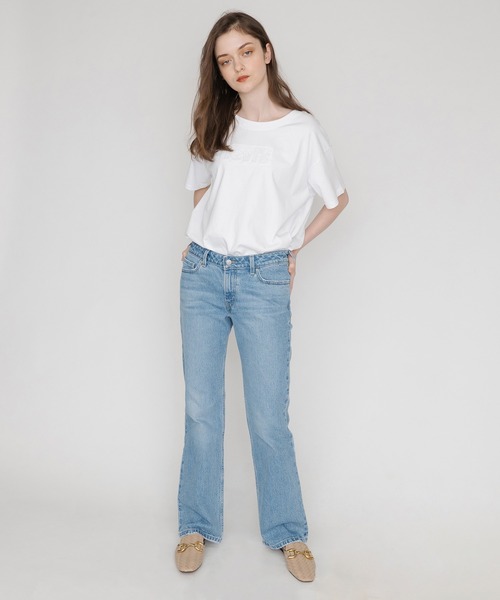 Levi's（リーバイス）の「LOW PITCH BOOT NAPA SUN（デニムパンツ・レディース・インディゴブルー・25inch/27inch/24inch/26inch/23inch/28inch）」の6枚目の写真