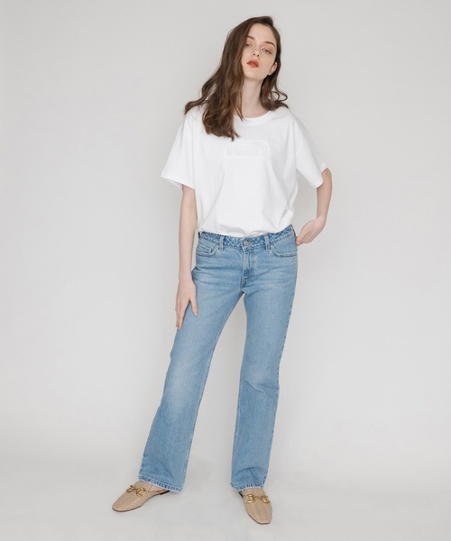 Levi's（リーバイス）の「LOW PITCH BOOT NAPA SUN（デニムパンツ・レディース・インディゴブルー・25inch/27inch/24inch/26inch/23inch/28inch）」の7枚目の写真