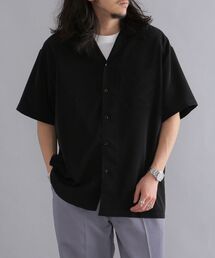 Cal Top | *【SHIPS別注】Cal Top: ビッグシルエット オープンカラー シャツ(シャツ/ブラウス)