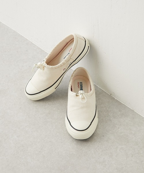 CONVERSE（コンバース）の「CONVERSE コンバース：ALL STAR 100 LN-DENIM TOGGLE OX（スニーカー・レディース・オフホワイト/ホワイト・23㎝/23.5/24/24.5/23.5㎝/24㎝/24.5㎝/25.5cm）」の18枚目の写真