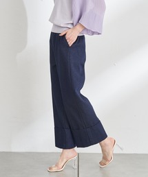 prose verse | ロールヘムセンタープレスデニムパンツ(デニムパンツ)