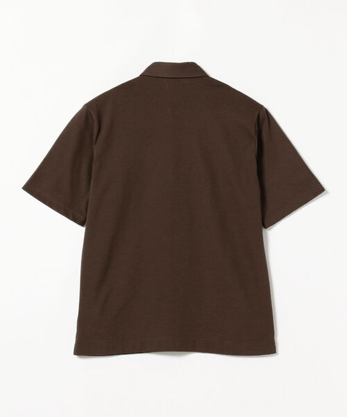 BEAMS LIGHTS（ビームスライツ）の「BEAMS LIGHTS / カノコ ポロシャツ（ポロシャツ・メンズ・ブラック/ネイビー/サックスブルー/グリーン/ライトブラウン・S/M/L/XL）」の11枚目の写真