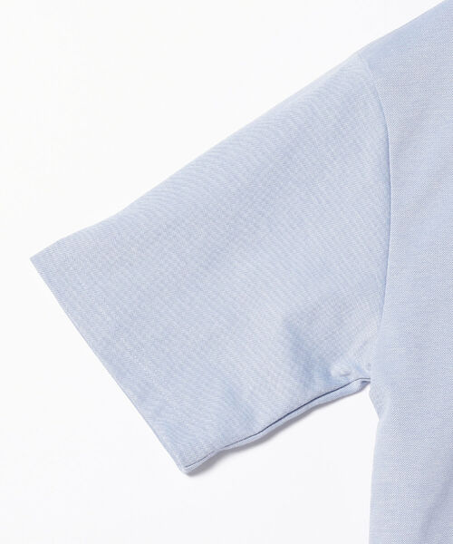 BEAMS LIGHTS（ビームスライツ）の「BEAMS LIGHTS / カノコ ポロシャツ（ポロシャツ・メンズ・ブラック/ネイビー/サックスブルー/グリーン/ライトブラウン・S/M/L/XL）」の19枚目の写真