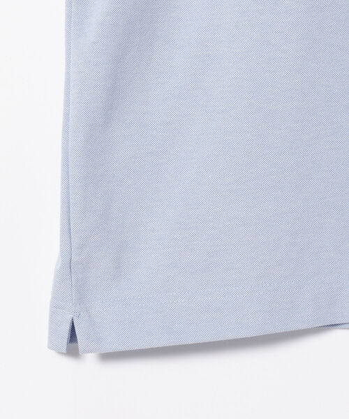 BEAMS LIGHTS（ビームスライツ）の「BEAMS LIGHTS / カノコ ポロシャツ（ポロシャツ・メンズ・ブラック/ネイビー/サックスブルー/グリーン/ライトブラウン・S/M/L/XL）」の20枚目の写真