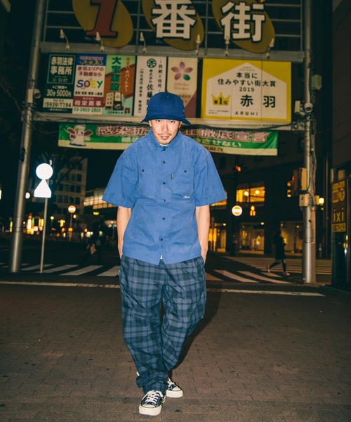 Back Channel(バックチャンネル)の「WIDE EASY PANTS(その他パンツ・メンズ・チェック・LARGE/X-LARGE/SMALL/XX-LARGE/MEDIUM)」の2枚目の写真