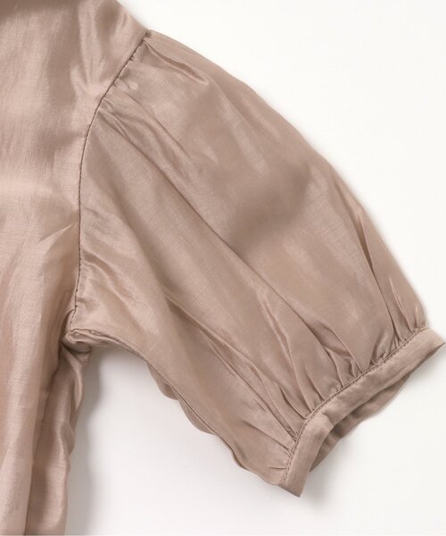 apres les cours(アプレレクール)の「シアーカーディガン(カーディガン/ボレロ・キッズ・アイボリー/ピンク・90/100/120/140)」の10枚目の写真