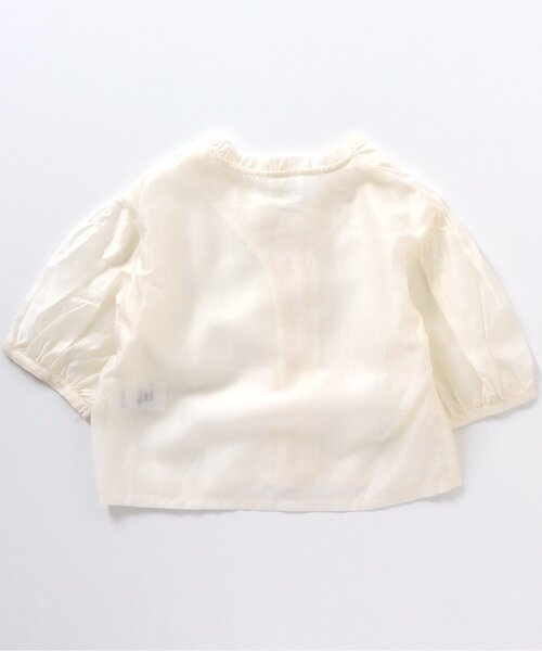 apres les cours(アプレレクール)の「シアーカーディガン(カーディガン/ボレロ・キッズ・アイボリー/ピンク・90/100/120/140)」の13枚目の写真