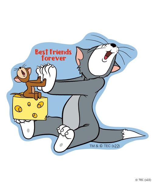 Tom＆Jerry（トムアンドジェリー）の「【公式】トムとジェリー　キャラクターステッカー（ステッカー/テープ・レディース・その他7/その他1/その他/その他8/その他5/その他6/その他3/その他4/その他2・FREE）」の4枚目の写真