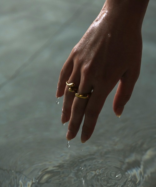 muku（ムク）の「金属アレルギー対応 [Silver-9号]カーブリング / サージテンカルスレス/316L（リング・レディース・シルバー/ゴールド・13/11/9/7/15 ）」の9枚目の写真