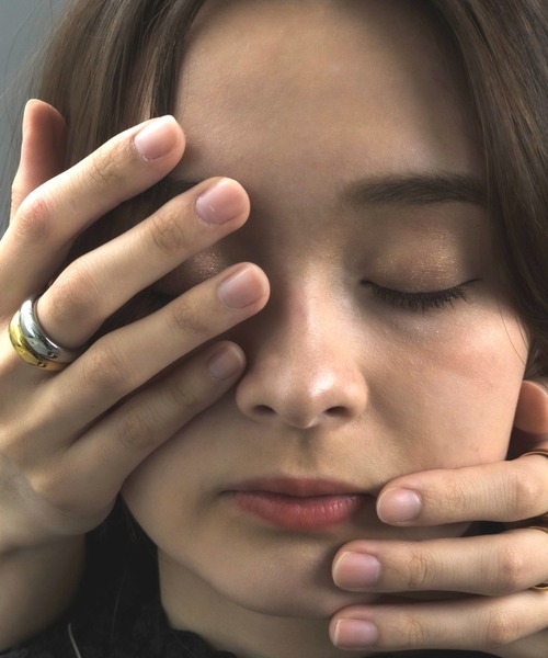 muku（ムク）の「金属アレルギー対応 [Silver-9号]カーブリング / サージテンカルスレス/316L（リング・レディース・シルバー/ゴールド・13/11/9/7/15 ）」の10枚目の写真