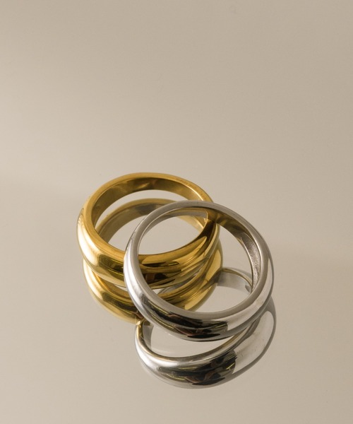 muku（ムク）の「金属アレルギー対応 [Silver-9号]カーブリング / サージテンカルスレス/316L（リング・レディース・シルバー/ゴールド・13/11/9/7/15 ）」の22枚目の写真