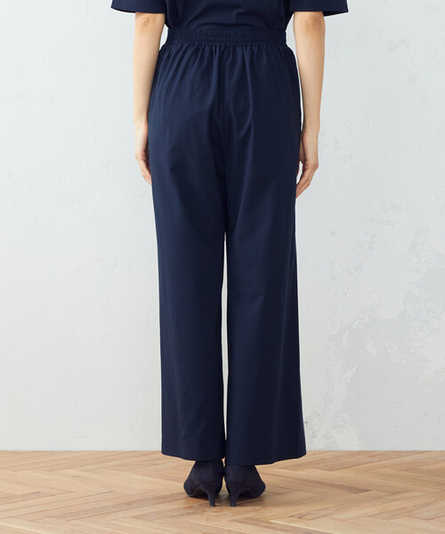 COMME CA ISM（コムサイズム）の「【セットアップ対応】吸水速乾　イージーパンツ（その他パンツ・レディース・ブラック/ネイビー・MEDIUM/LARGE）」の8枚目の写真