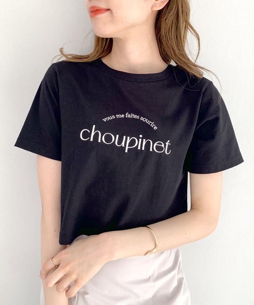 OLIVE des OLIVE（オリーブデオリーブ）の「バックオープンTシャツ（Tシャツ/カットソー・レディース・オフホワイト/パープル/ブラック/ライム/ピンク系その他・FREE）」の3枚目の写真