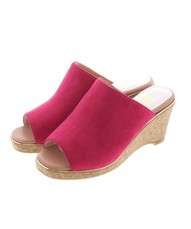 JELLY BEANS | メタルラインウエッジミュールサンダル(217-137)JELLY BEANS(ジェリービーンズ)(サンダル)