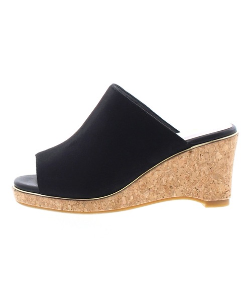 JELLY BEANS（ジェリービーンズ）の「メタルラインウエッジミュールサンダル(217-137)JELLY BEANS(ジェリービーンズ)（サンダル・レディース・ピンク/シルバー/グリーン/ブラック系・S/M/L/LL）」の5枚目の写真