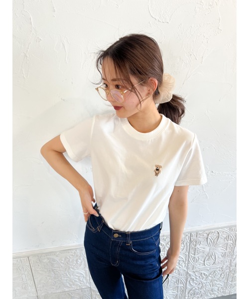 ジュマワッペンTシャツ（Tシャツ/カットソー）｜jumelle