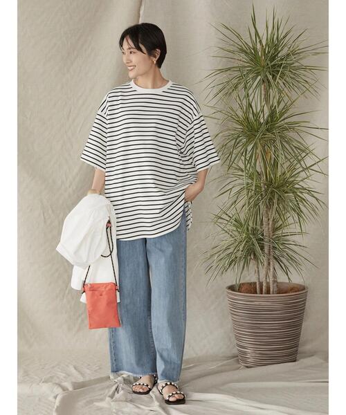 AMERICAN HOLIC（アメリカンホリック）の「Daily裾ラウンドカットチュニック②（Tシャツ/カットソー・レディース・ブラック系その他4/その他7・M/L）」の10枚目の写真