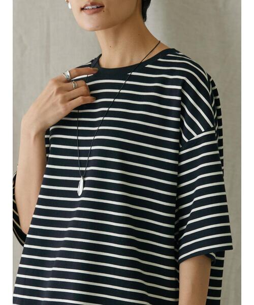 AMERICAN HOLIC（アメリカンホリック）の「Daily裾ラウンドカットチュニック②（Tシャツ/カットソー・レディース・ブラック系その他4/その他7・M/L）」の14枚目の写真