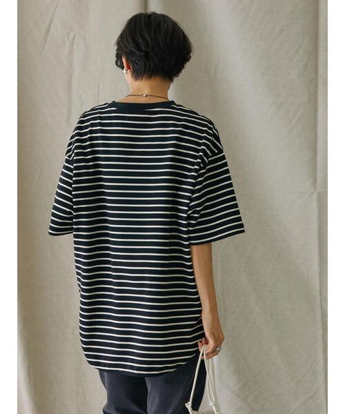 AMERICAN HOLIC（アメリカンホリック）の「Daily裾ラウンドカットチュニック②（Tシャツ/カットソー・レディース・ブラック系その他4/その他7・M/L）」の15枚目の写真