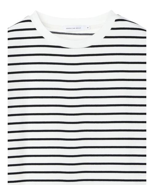 AMERICAN HOLIC（アメリカンホリック）の「Daily裾ラウンドカットチュニック②（Tシャツ/カットソー・レディース・ブラック系その他4/その他7・M/L）」の22枚目の写真