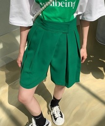 MANGROVE | ベルクロウエストタックハーフパンツ(その他パンツ)