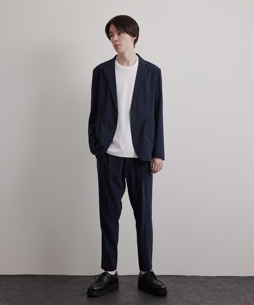 JUNRED(ジュンレッド)の「レーヨンナイロンストレッチ2Bジャケット(テーラードジャケット・メンズ・ブラック/ネイビー/グレー・LL/M/L)」の13枚目の写真