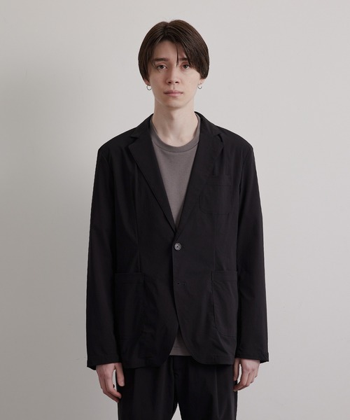 JUNRED(ジュンレッド)の「レーヨンナイロンストレッチ2Bジャケット(テーラードジャケット・メンズ・ブラック/ネイビー/グレー・LL/M/L)」の19枚目の写真