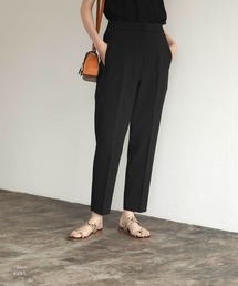 marjour | HIGHWAIST CENTER PRESS PANTS(スラックス)