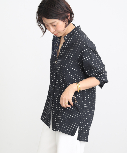 DEUXIEME CLASSE - 専用です。ドゥーズィエムクラス BINDA Silk ドットプリントシャツ Deuxieme Classe（ドゥーズィエムクラス）の「BINDA silkドット